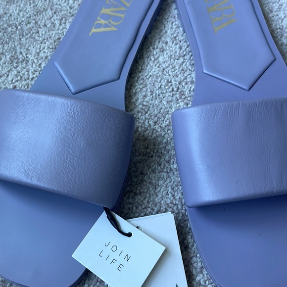 Lavender slides zara - Picture 2 of 3